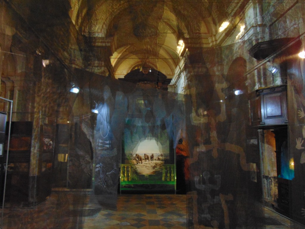 L'allestimento alla chiesa di Sant'Agostino